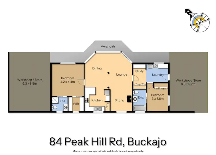 Floorplan of Homely house listing, 84 Peak Hill Road, Bega NSW 2550