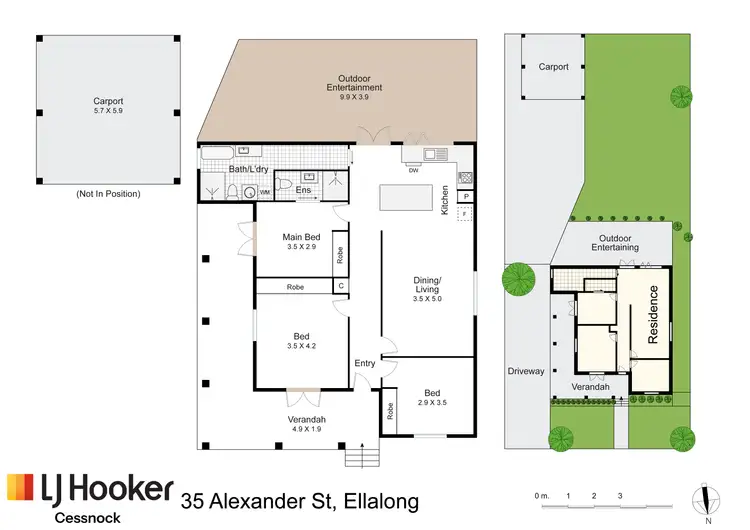 Floorplan of Homely house listing, 35 Alexander Street, Ellalong NSW 2325