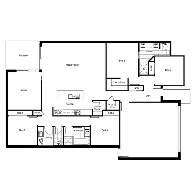 Floorplan of Homely house listing, 4 Expedition Road, Yarrabilba QLD 4207