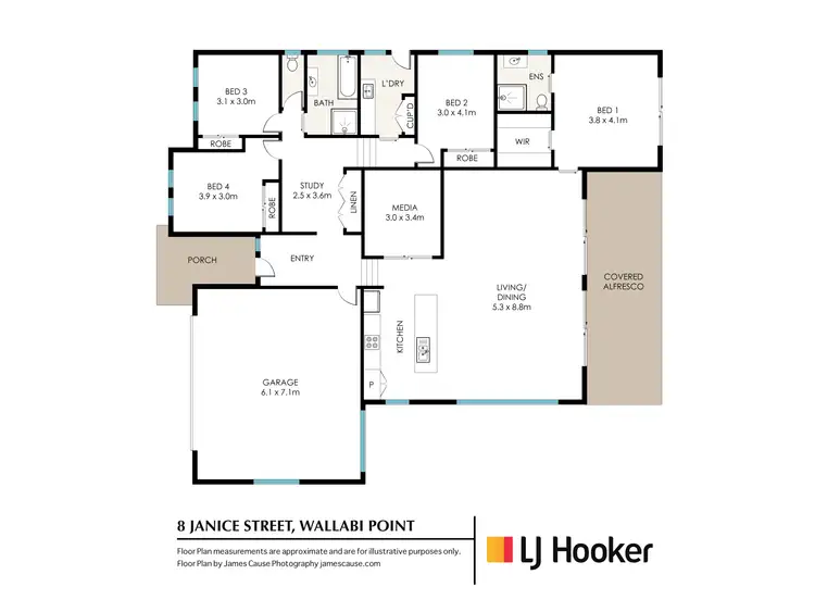Floorplan of Homely house listing, 8 Janice Street, Wallabi Point NSW 2430