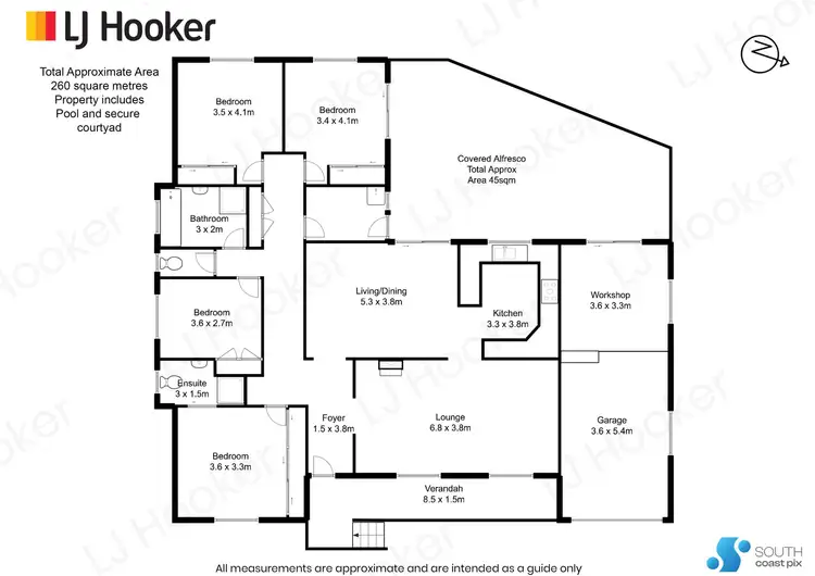 Floorplan of Homely house listing, 7 Eyre Place, Sunshine Bay NSW 2536