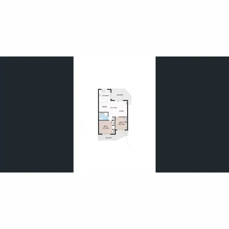 Floorplan of Homely unit listing, 4/15 Donaldson Court, Karama NT 812