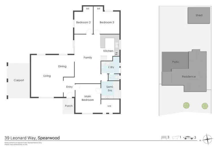 Floorplan of Homely house listing, 39 Leonard Way, Spearwood WA 6163