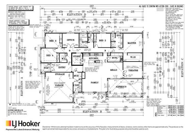 Floorplan of Homely house listing, 22 Haylock Drive, Paynesville VIC 3880