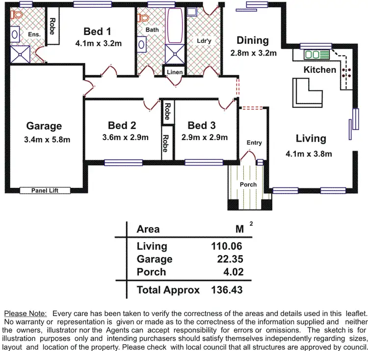 Floorplan of Homely house listing, 26 Librandi Street, Munno Para West SA 5115