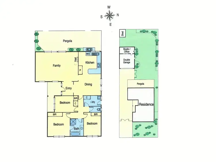 Floorplan of Homely house listing, 33 Oakdene Grove, Altona Meadows VIC 3028
