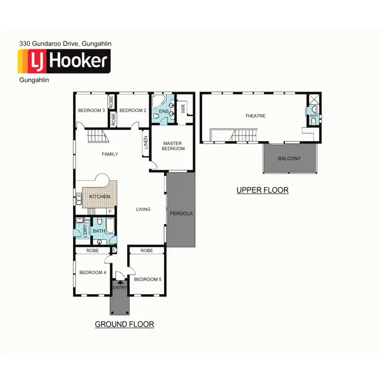 Floorplan of Homely house listing, 1/330 Gundaroo Drive, Gungahlin ACT 2912