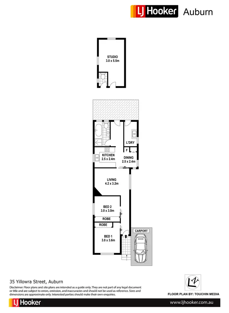 Floorplan of Homely house listing, 35 Yillowra St, Auburn NSW 2144