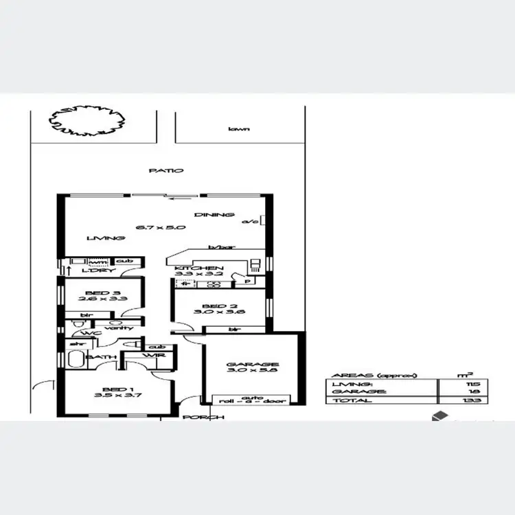 Floorplan of Homely house listing, 70b Harcourt Terrace, Salisbury North SA 5108