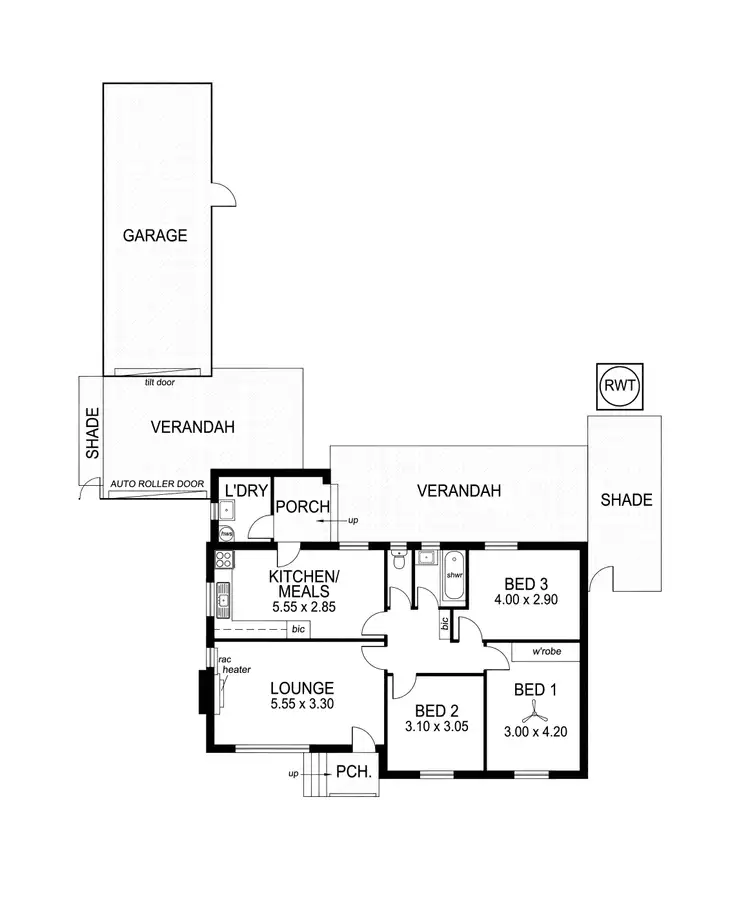 Floorplan of Homely house listing, 603 Morphett Road, Seacombe Heights SA 5047