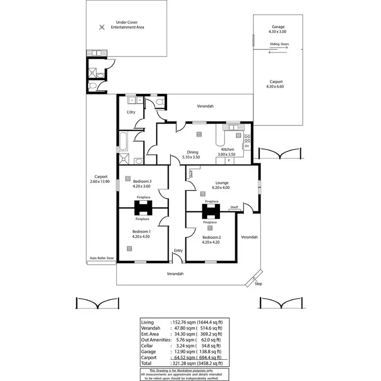 Floorplan of Homely house listing, 32 Janet Street, Evandale SA 5069