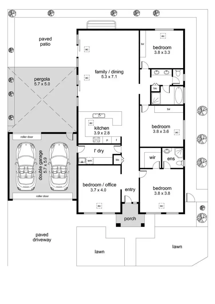 Floorplan of Homely house listing, 2a Foster Street, Allenby Gardens SA 5009