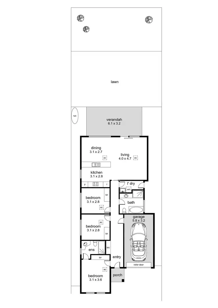 Floorplan of Homely house listing, 15 Maldon Avenue, Mitchell Park SA 5043