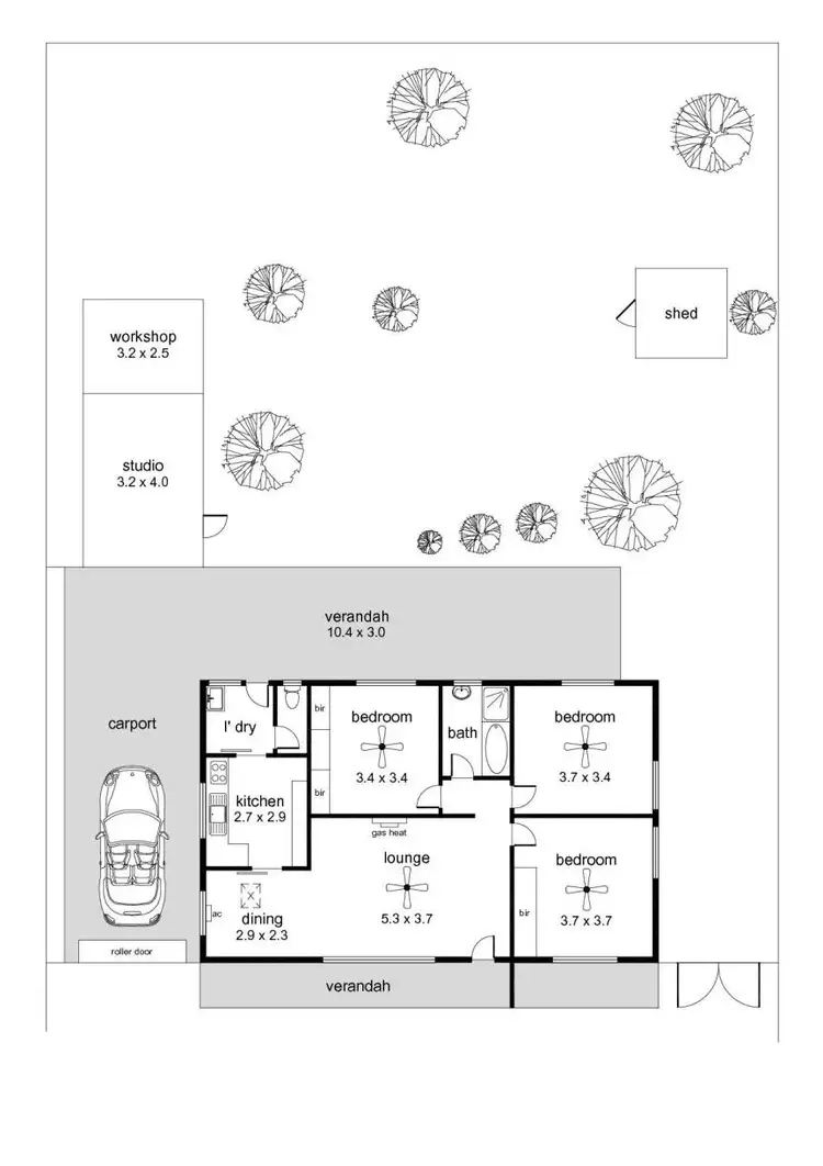 Floorplan of Homely house listing, 534 Salisbury Highway, Parafield Gardens SA 5107