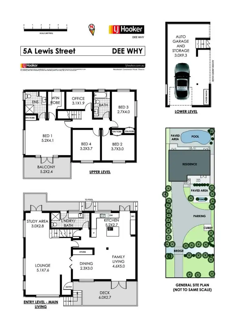 Floorplan of Homely house listing, 5a Lewis Street, Dee Why NSW 2099