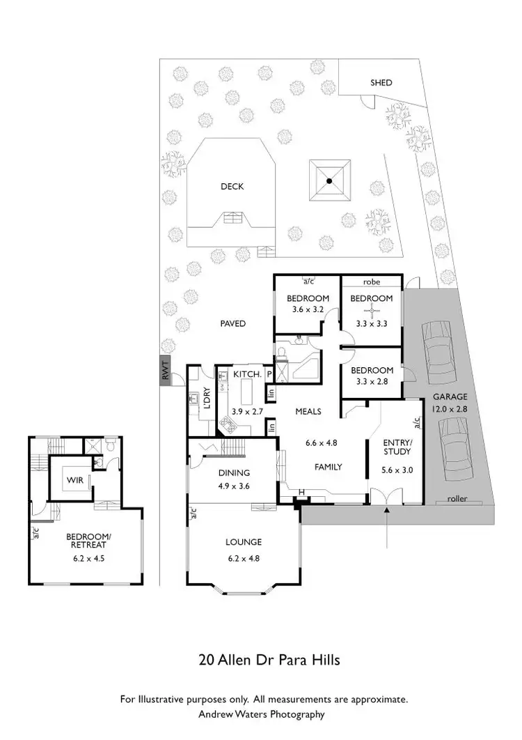 Floorplan of Homely house listing, 20 Allen Drive, Para Hills SA 5096