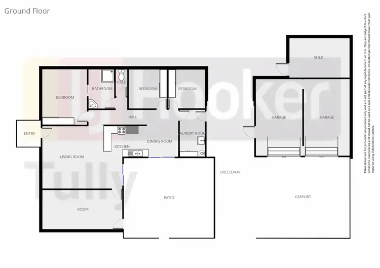 Floorplan of Homely house listing, 23 Casuarina Street, Tully Heads QLD 4854