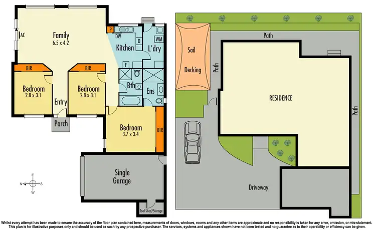 Floorplan of Homely unit listing, 18B Kays Avenue, Hallam VIC 3803