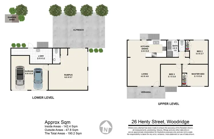 Floorplan of Homely house listing, 26 Henty, Woodridge QLD 4114