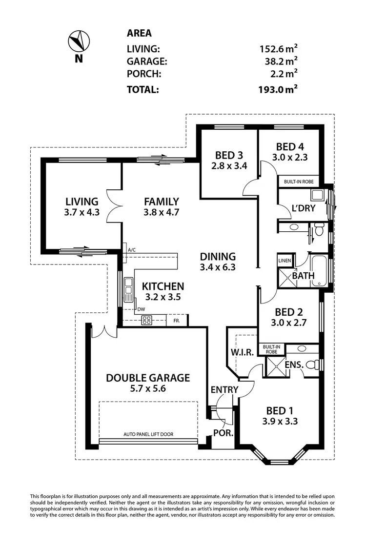 Floorplan of Homely house listing, 5 Post Close, Mount Barker SA 5251