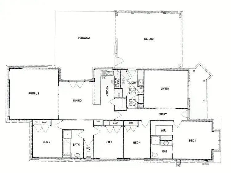 Floorplan of Homely house listing, 17 Creswick Drive, Point Cook VIC 3030
