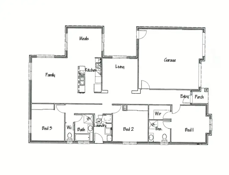 Floorplan of Homely house listing, 9 Lindsay Gardens, Point Cook VIC 3030
