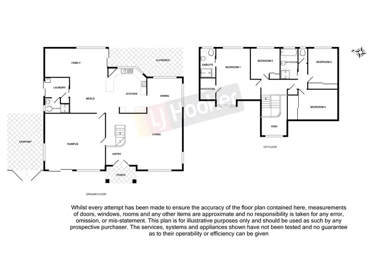 Floorplan of Homely house listing, 13-15 Mingah Crescent, Shailer Park QLD 4128