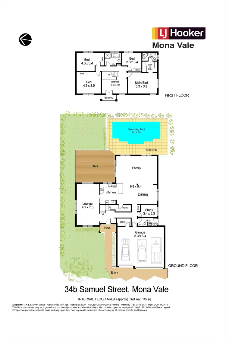 Floorplan of Homely house listing, 34b Samuel Street, Mona Vale NSW 2103