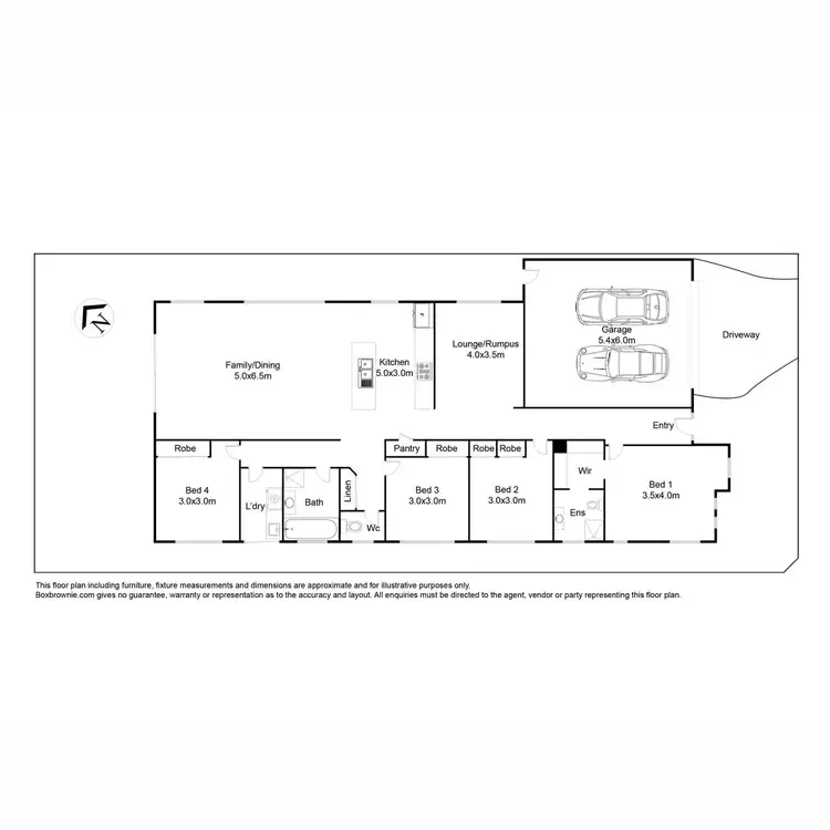 Floorplan of Homely house listing, 19 Surrey Grove, Point Cook VIC 3030