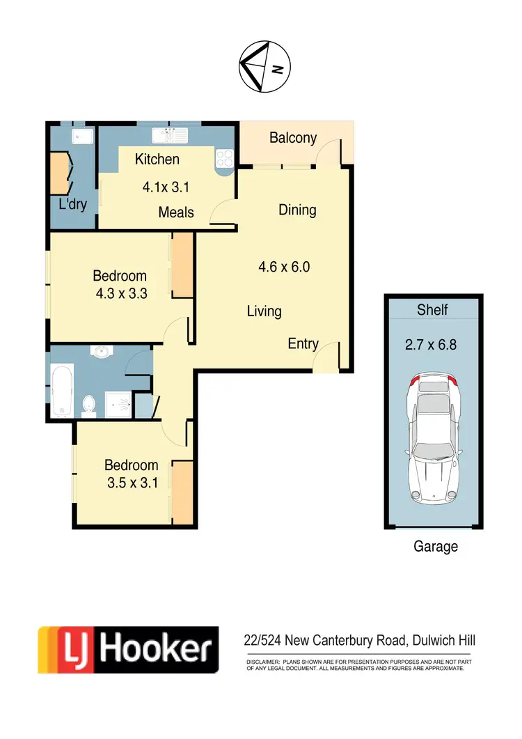 Floorplan of Homely apartment listing, 22/524-528 New Canterbury Rd, Dulwich Hill NSW 2203