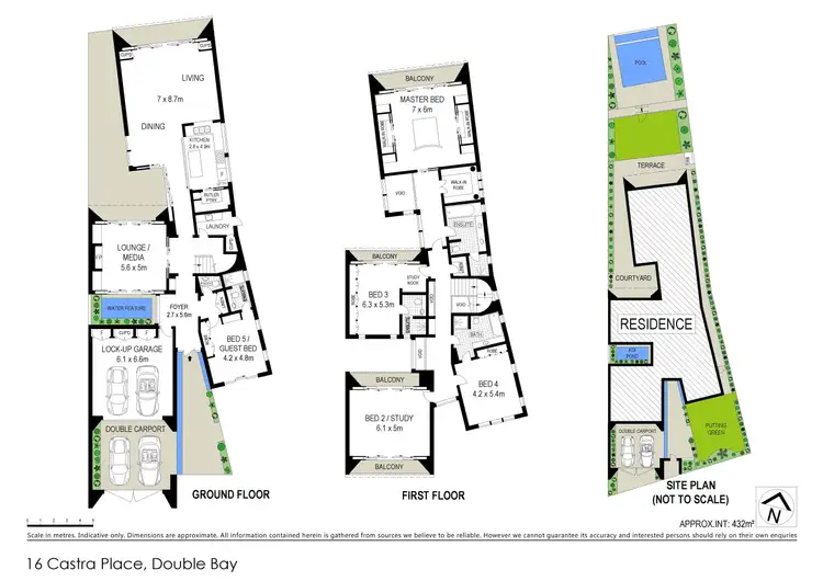 Floorplan of Homely house listing, 16 Castra Place, Double Bay NSW 2028