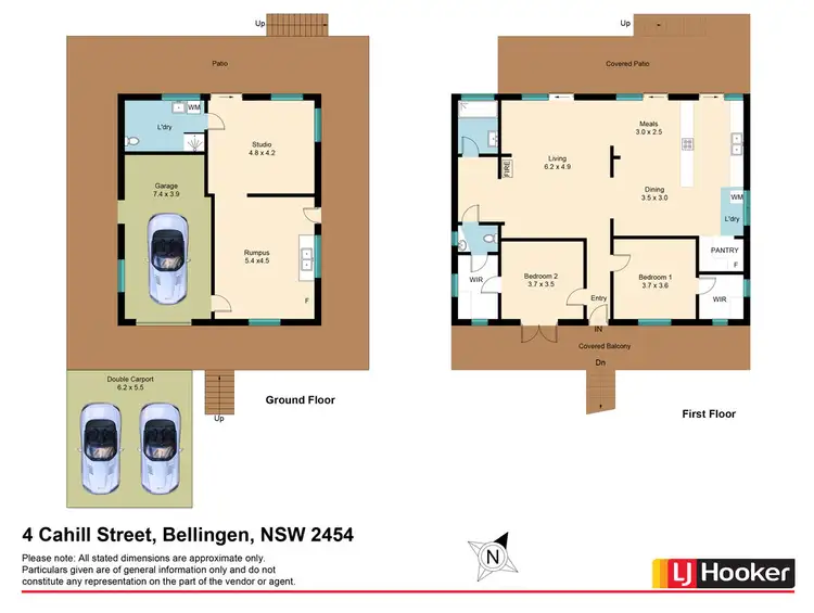 Floorplan of Homely house listing, 4 Cahill Street, Bellingen NSW 2454
