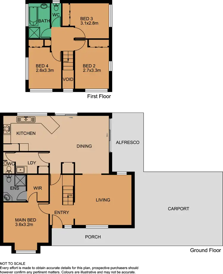 Floorplan of Homely house listing, 7 Ava Court, Berwick VIC 3806
