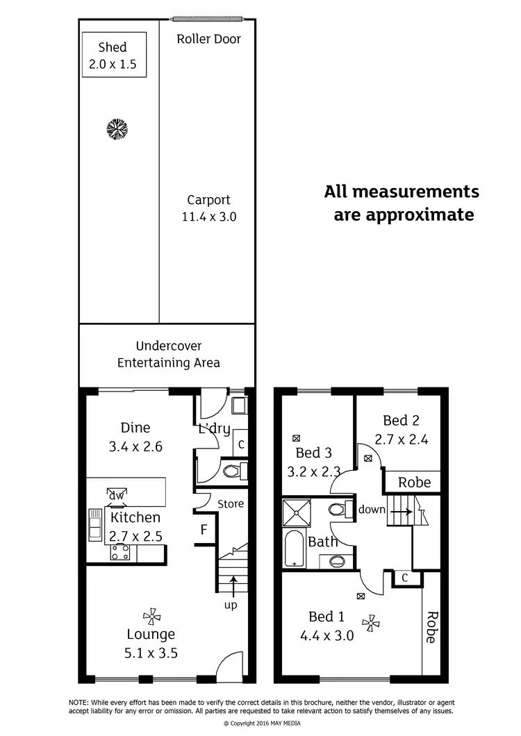 Floorplan of Homely house listing, 4/120 Fletcher Road, Peterhead SA 5016