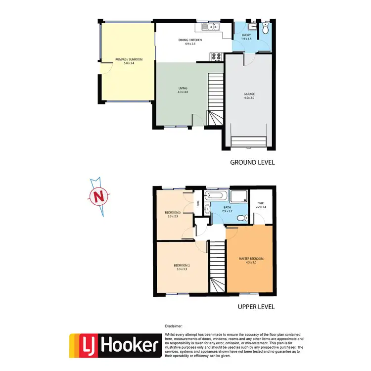 Floorplan of Homely townhouse listing, 15/2-4 O'Brien Street, Mount Druitt NSW 2770