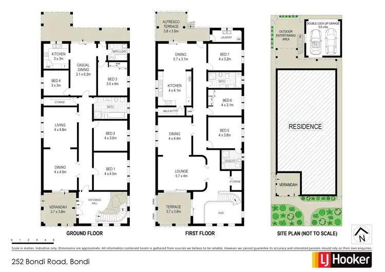Floorplan of Homely house listing, 252 Bondi Road, Bondi NSW 2026