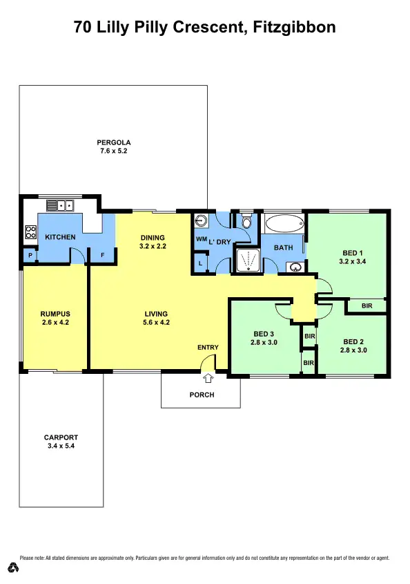 Floorplan of Homely house listing, 70 Lilly Pilly Crescent, Fitzgibbon QLD 4018