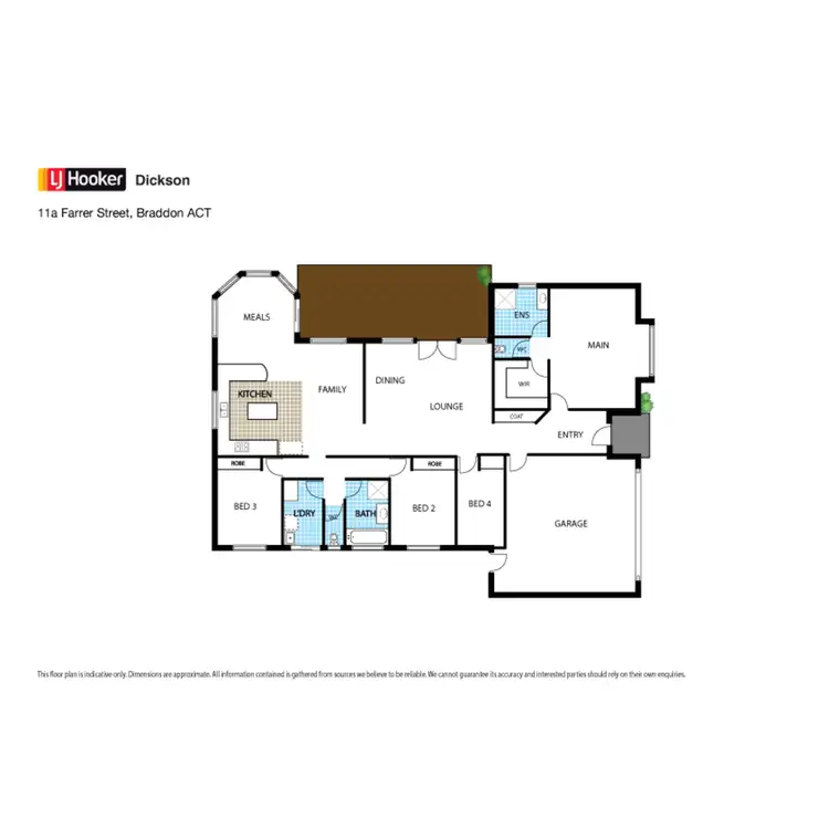 Floorplan of Homely house listing, 11A Farrer Street, Braddon ACT 2612