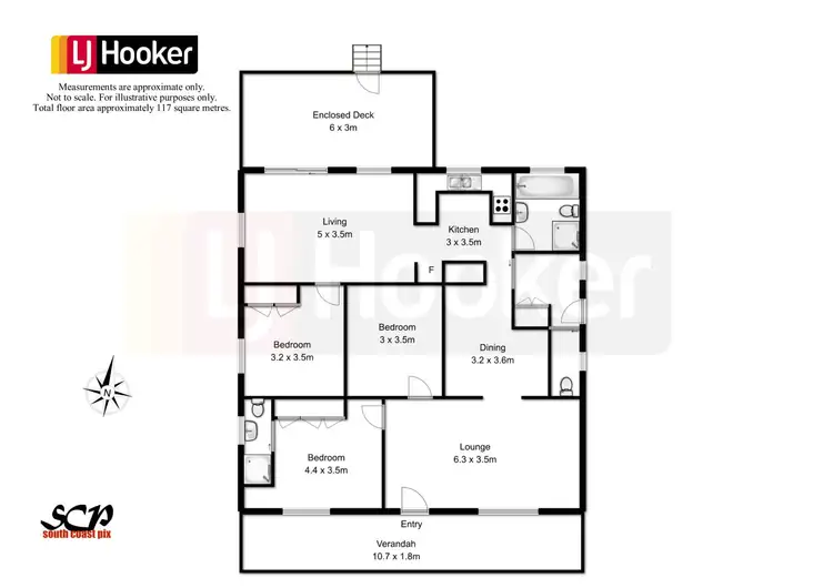 Floorplan of Homely house listing, 18 Belbowrie Parade, Maloneys Beach NSW 2536