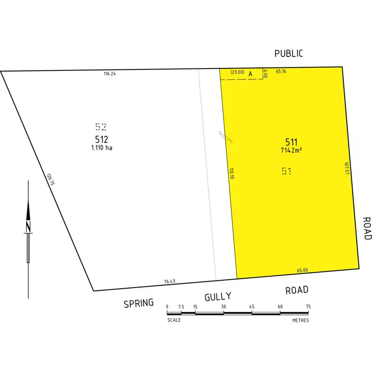 Floorplan of Homely land listing, 9 Spring Gully Road, Piccadilly SA 5151