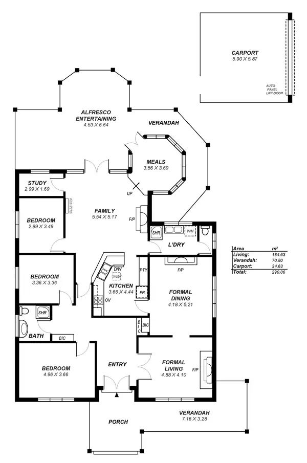 Floorplan of Homely house listing, 448 Magill Road, Kensington Gardens SA 5068