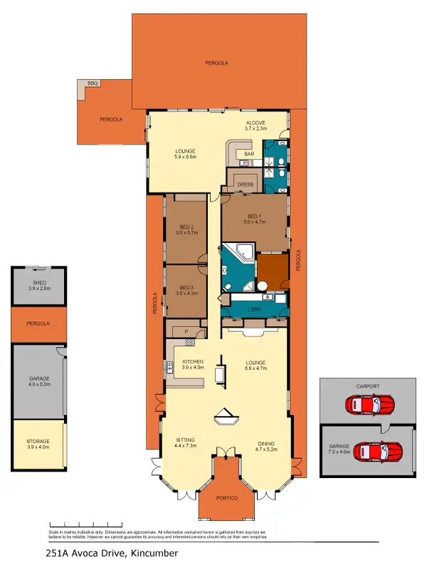 Floorplan of Homely house listing, 251a Avoca Drive, Avoca Beach NSW 2251