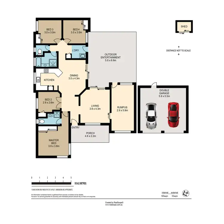 Floorplan of Homely house listing, 1 Creswick Place, Bellbowrie QLD 4070