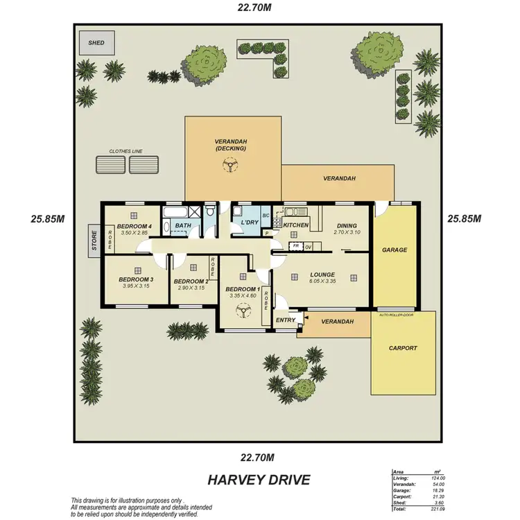 Floorplan of Homely house listing, 9 Harvey Drive, Salisbury East SA 5109