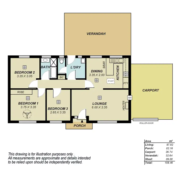 Floorplan of Homely house listing, 7 Osmond Street, Elizabeth Downs SA 5113