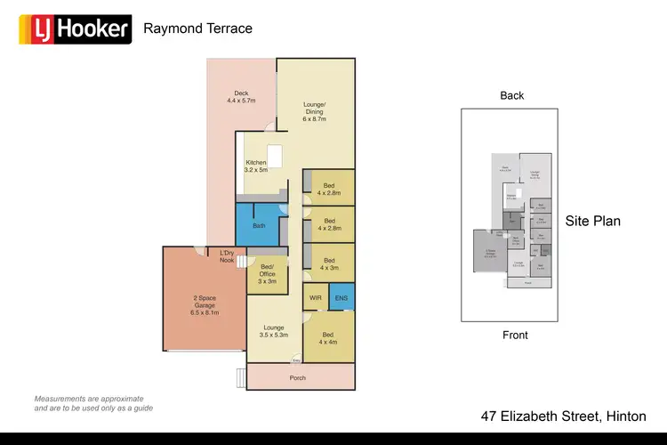 Floorplan of Homely house listing, 47 Elizabeth Street, Hinton NSW 2321