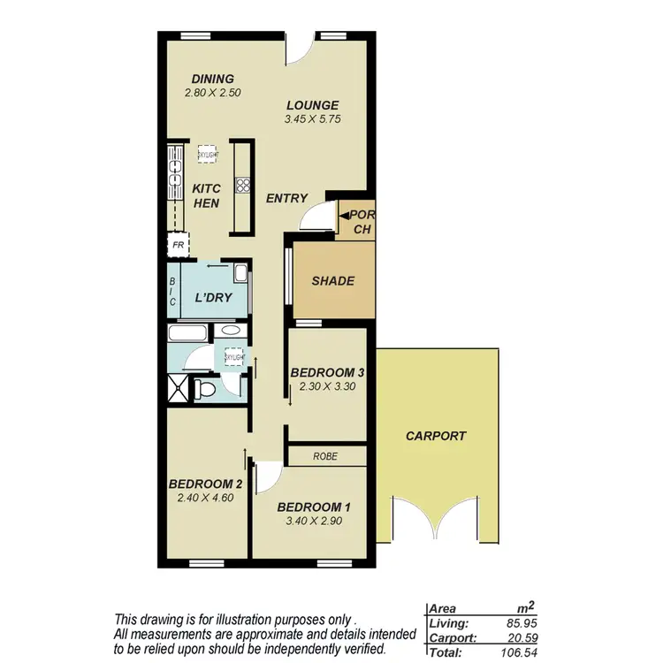 Floorplan of Homely house listing, 16 Weston Court, Para Hills West SA 5096