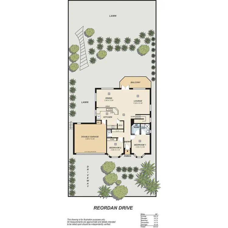 Floorplan of Homely house listing, 29 Reordan Drive, Greenwith SA 5125