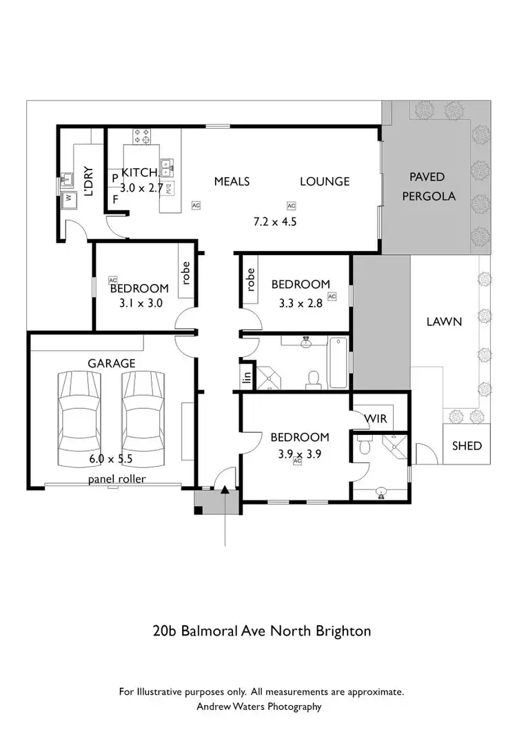 Floorplan of Homely house listing, 20B Balmoral Avenue, North Brighton SA 5048