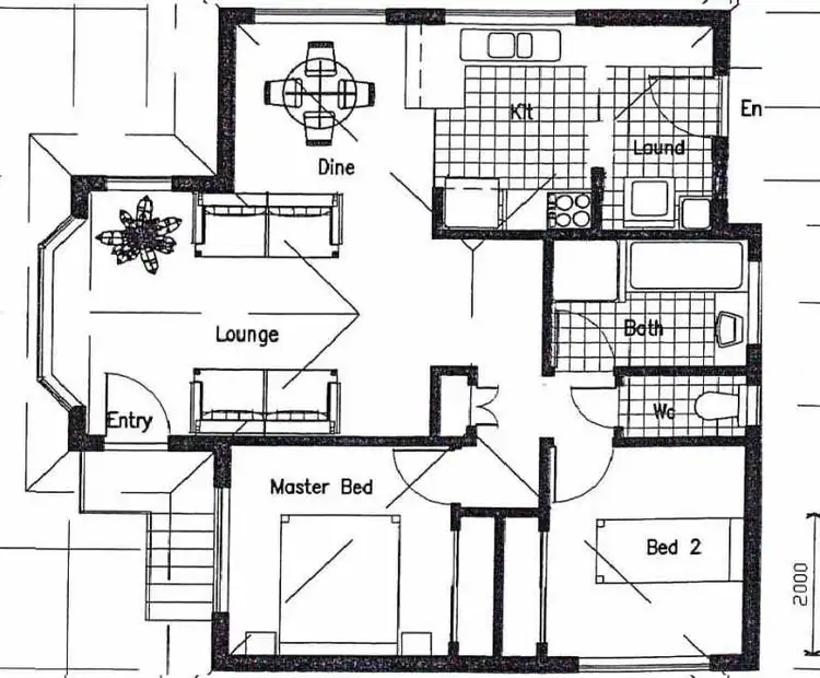 Floorplan of Homely unit listing, Address available on request
